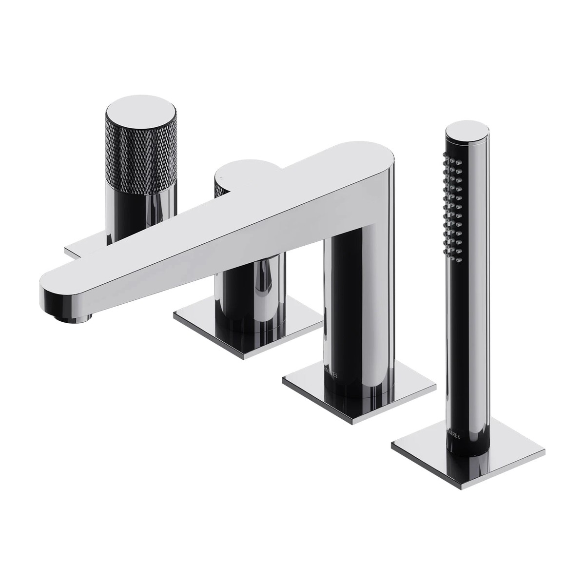 Contour 4-Hole Bath Mixer Tap