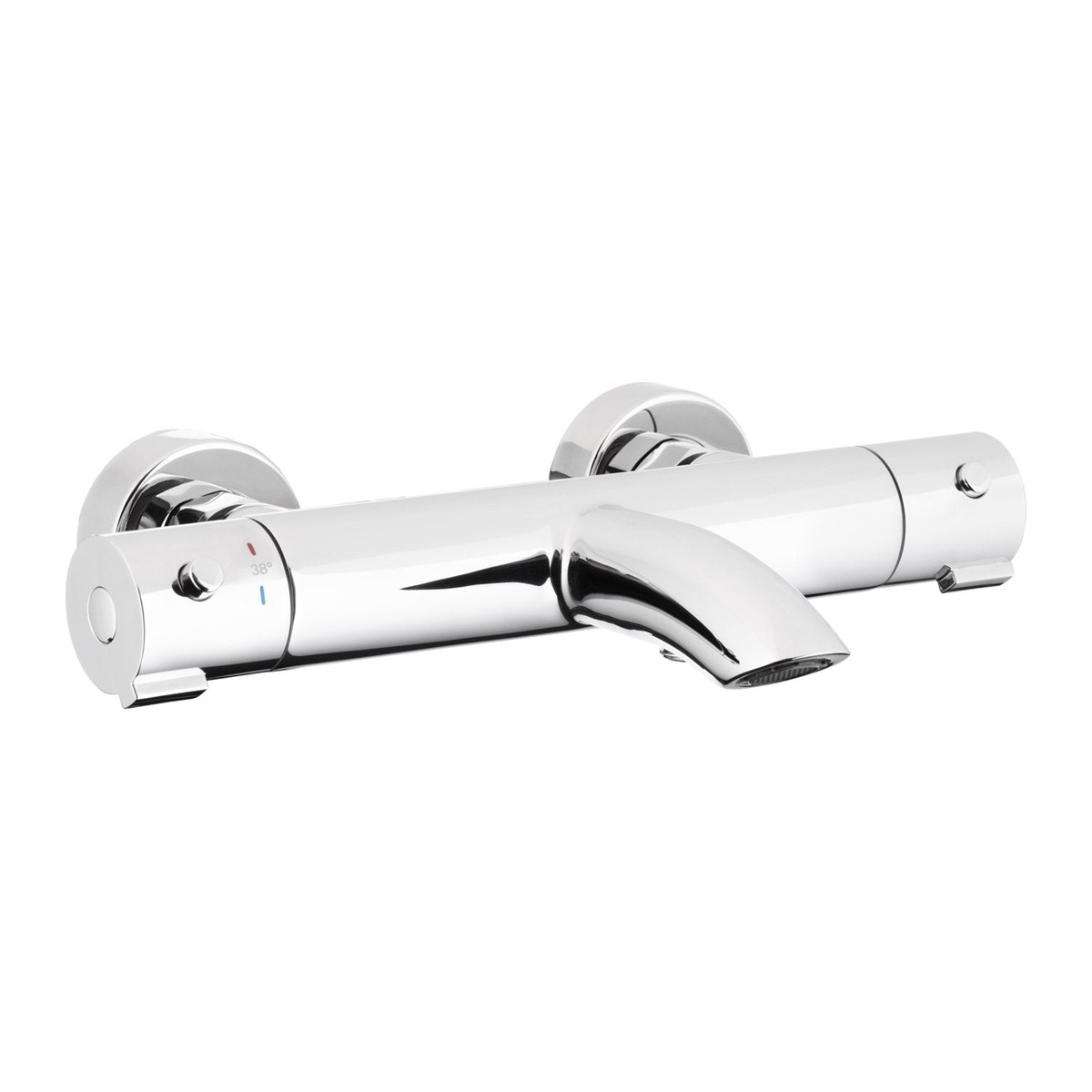 Moza Wall-Mounted Thermostatic Bath Mixer