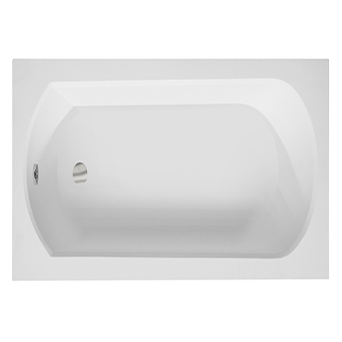 Intrica Rectangular Bath with Support Frame
