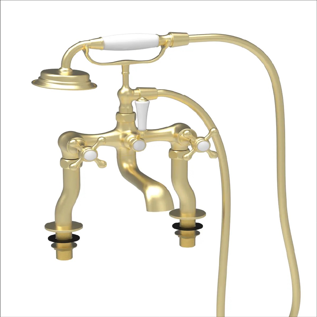 Merrion Cross Head Bath Shower Mixer Tap