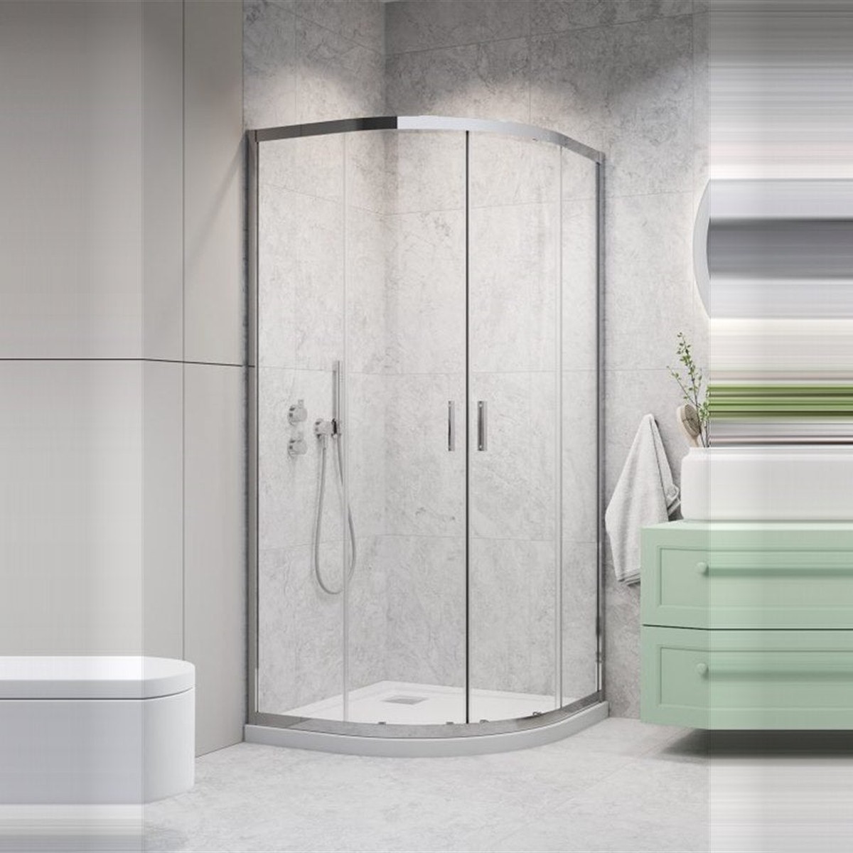 Radaway Alienta A/E Square Corner Shower Enclosure