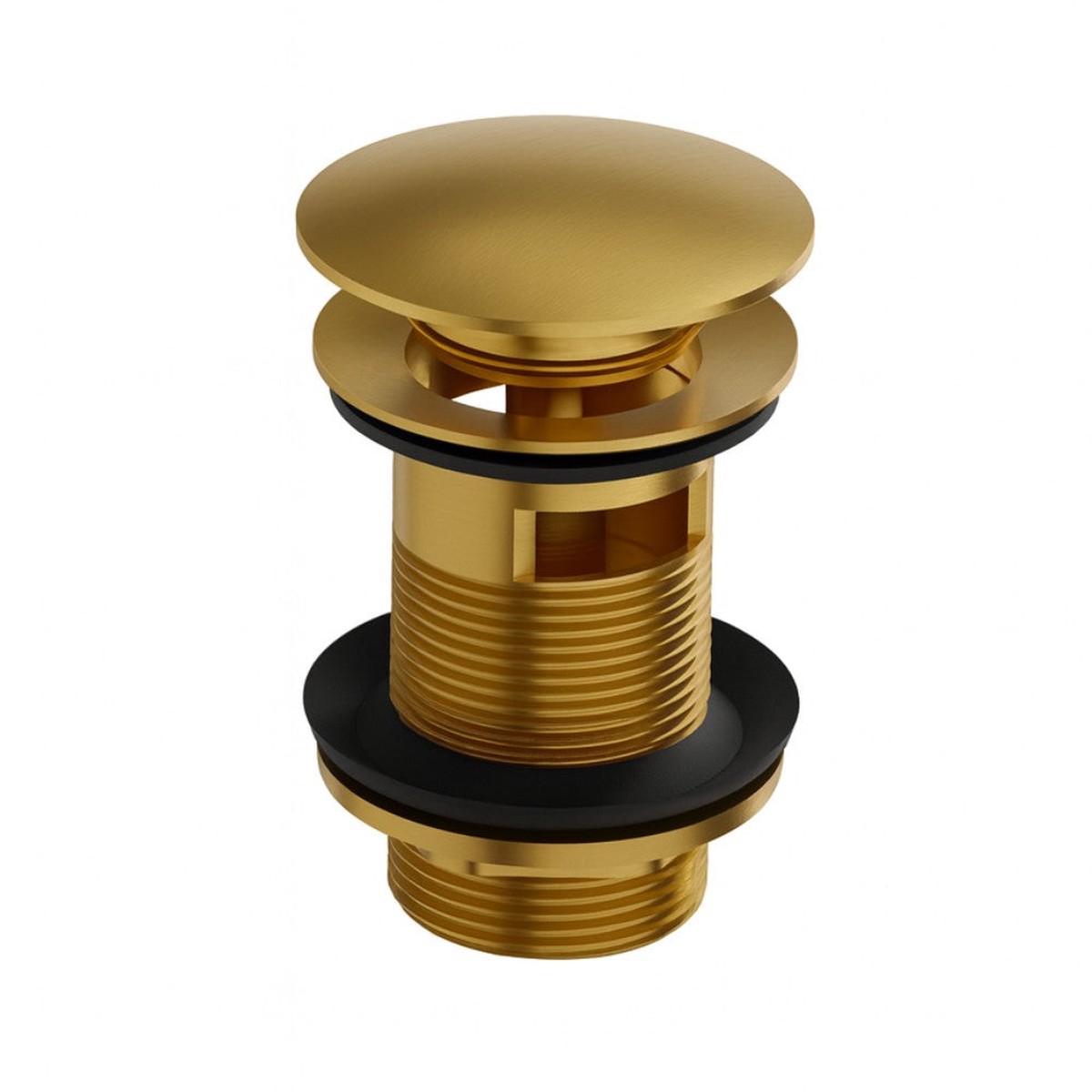Orion Brushed Gold Click-Clack Basin Waste