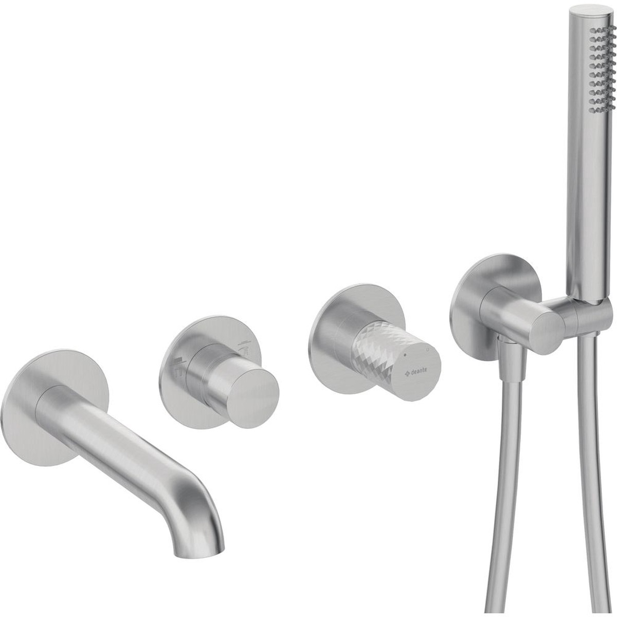 Silia Hexa Bath mixer, 4-hole, concealed