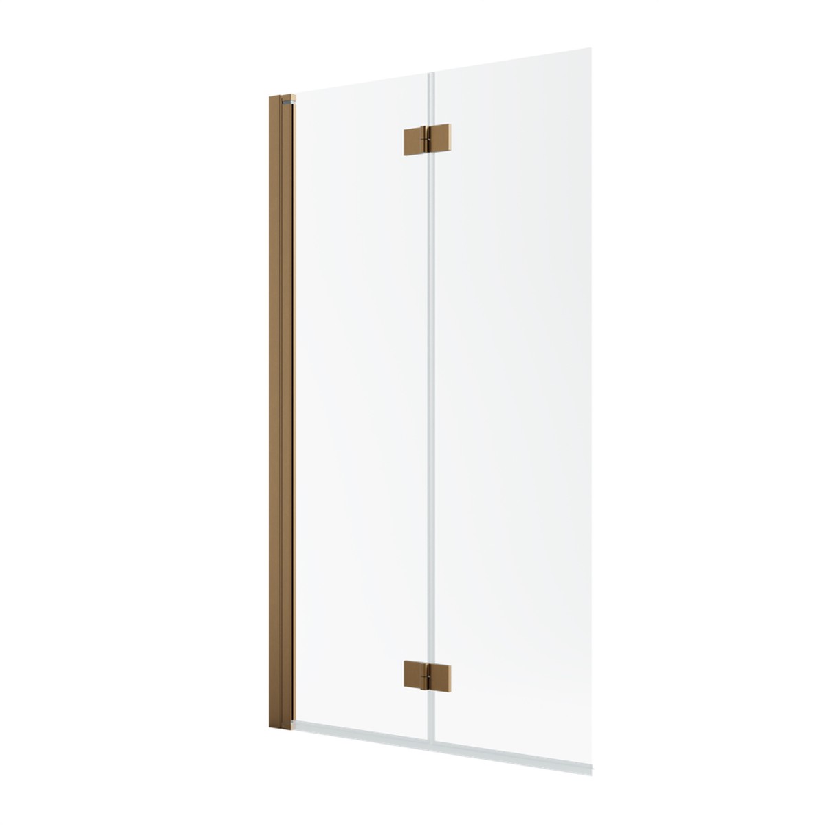 NES PND I Bath Screen - Brushed Copper