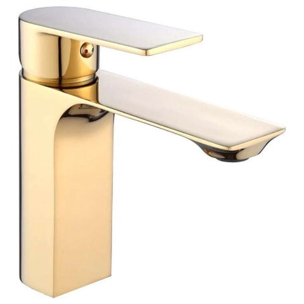Alexa gold basin mixer