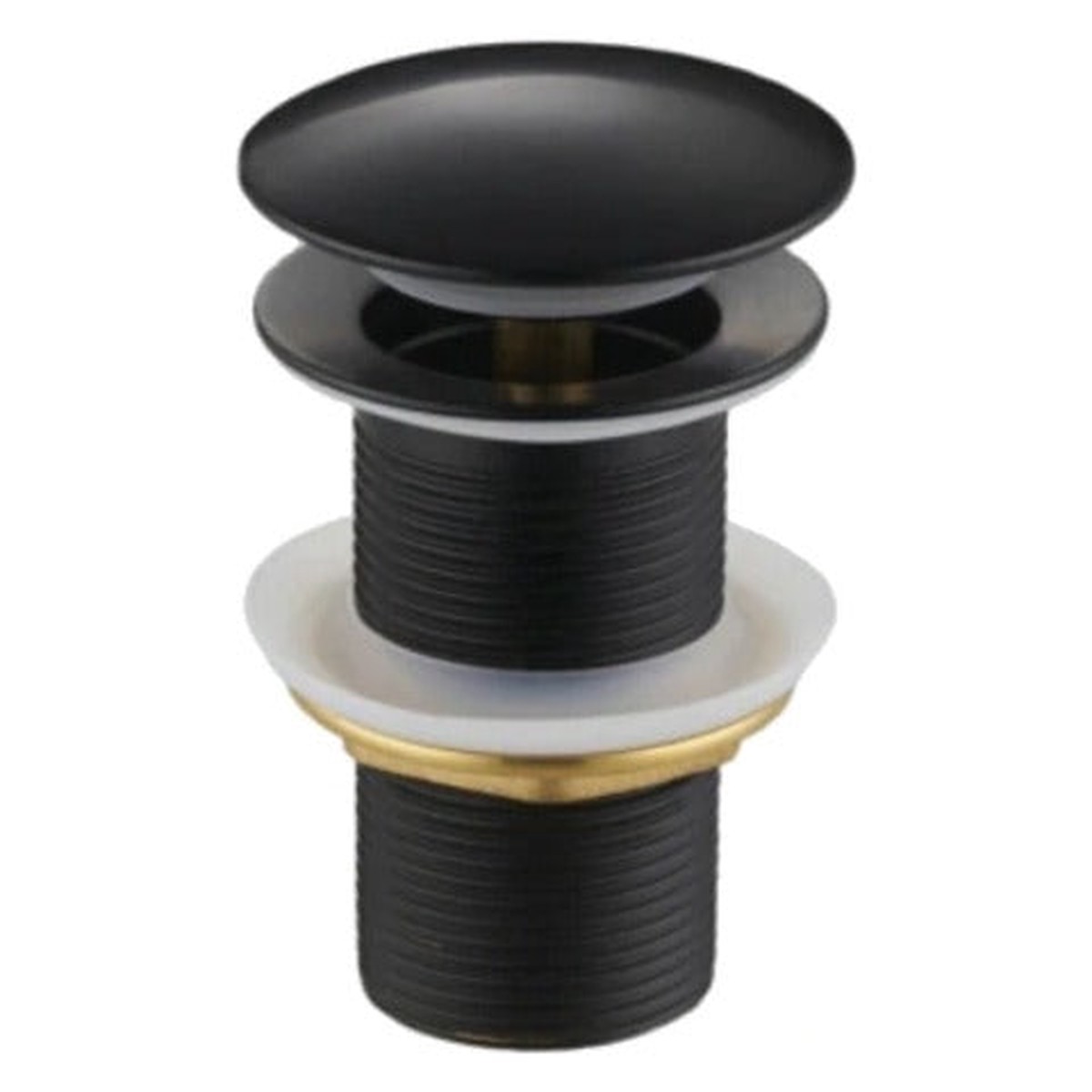 Black Mat Click Clack - Basin Plug