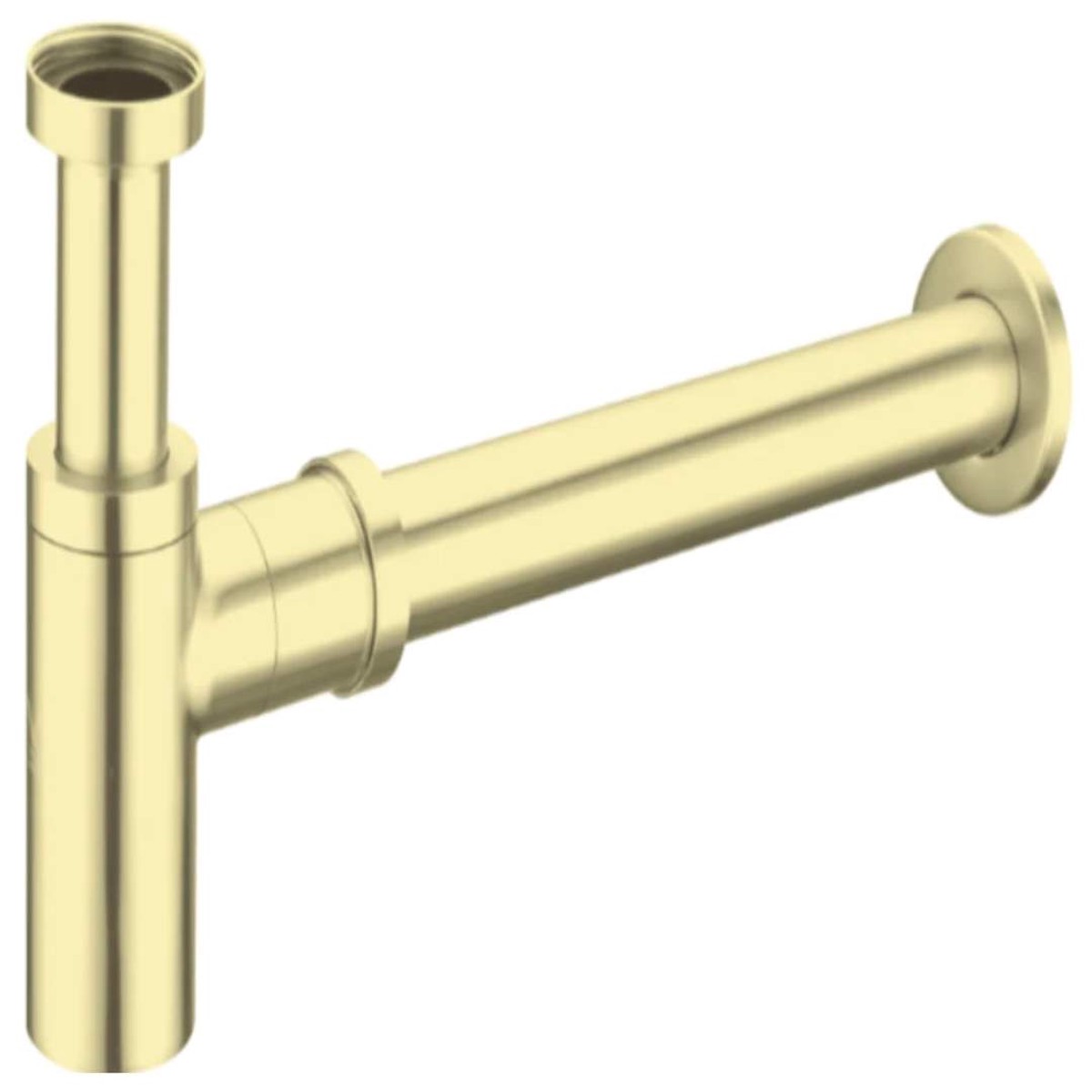 Brushed Gold Basin Bottle Trap