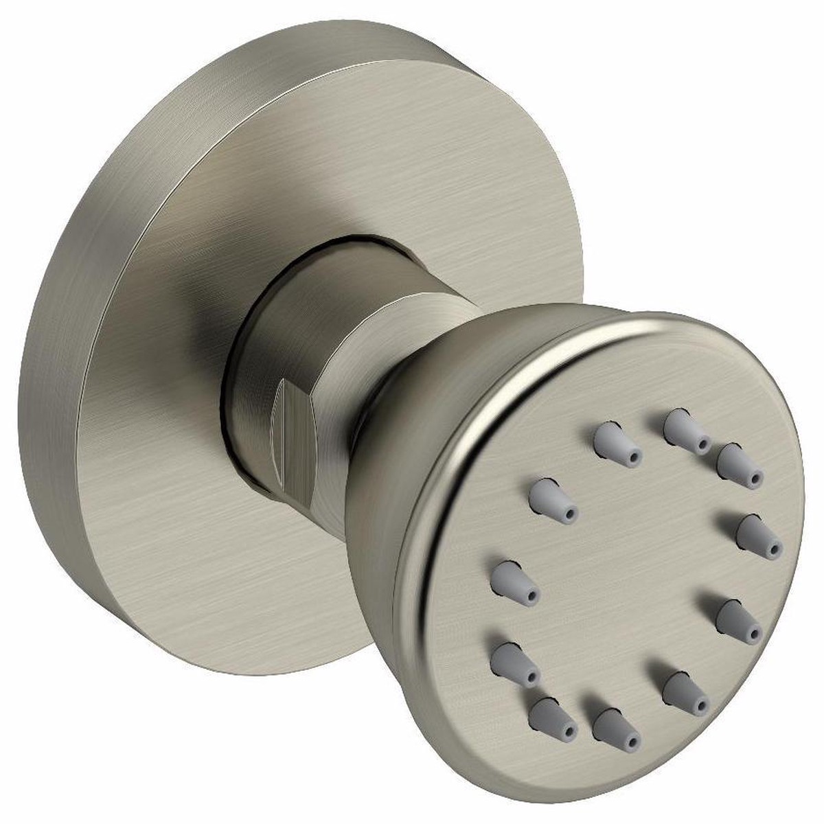 1-Function Round Body Spray - Brushed Nickel 390BN RIOBEL