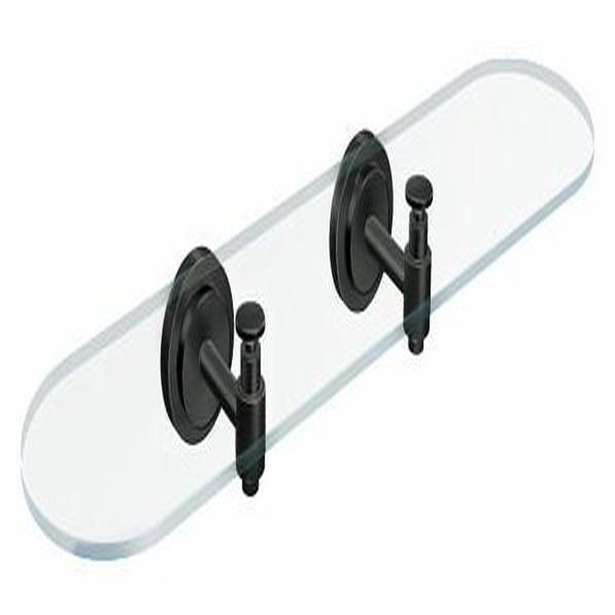 Iso Glass Shelf - Matte Black DN0790BL Moen