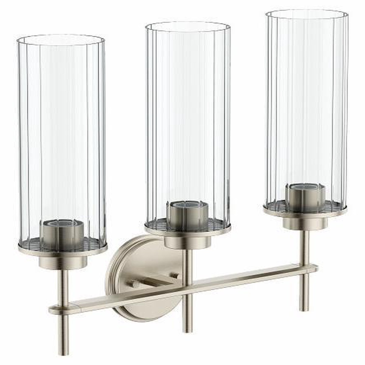 Greenfield 3-Globe Light Sconce - Brushed Nickel YB1763BN Moen