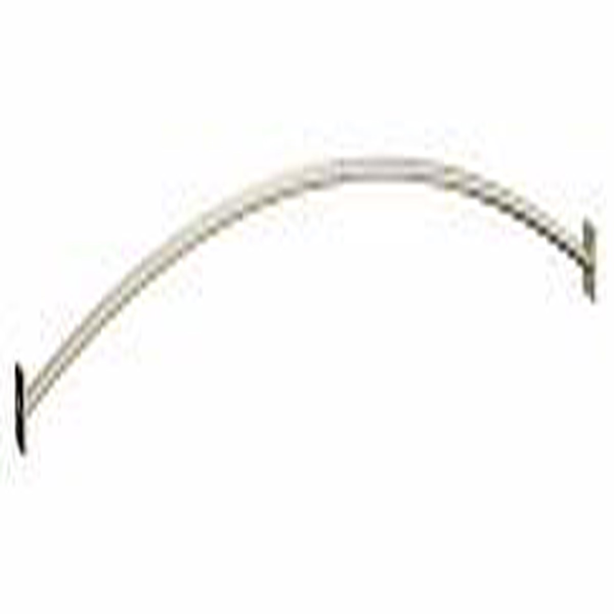 Triva 5' Curved Adjustable Shower Rod - Brushed Nickel CSR2169BN Moen