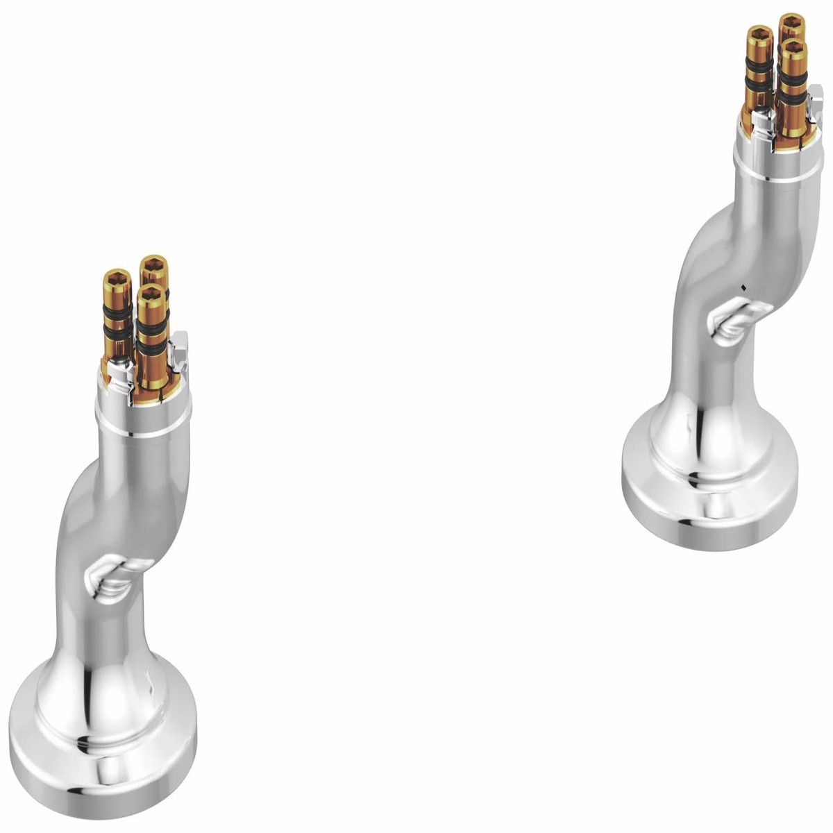 Faircroft Deck Mount Riser - Angled - Chrome T70949-PC Brizo