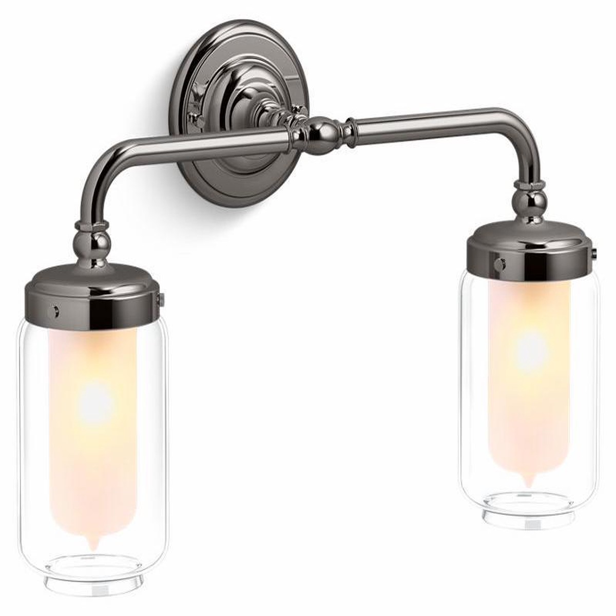 Artifacts 2-Light Sconce - Titanium 72582-TTL Kohler