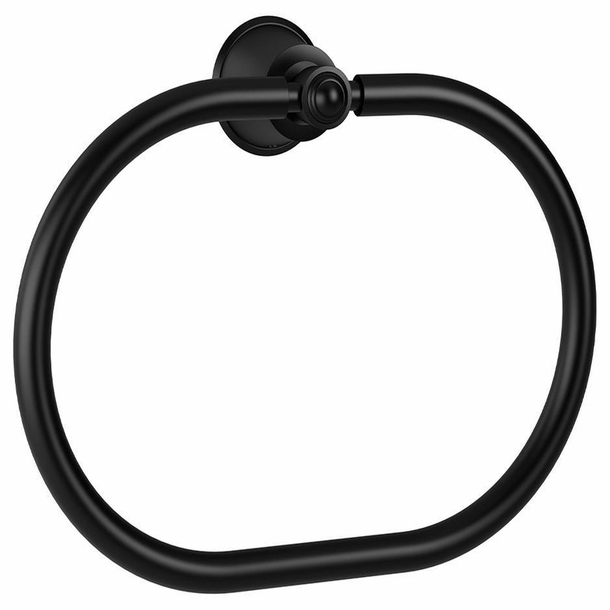 Rustik 9" Towel Ring - Black AC1505-165 Kalia