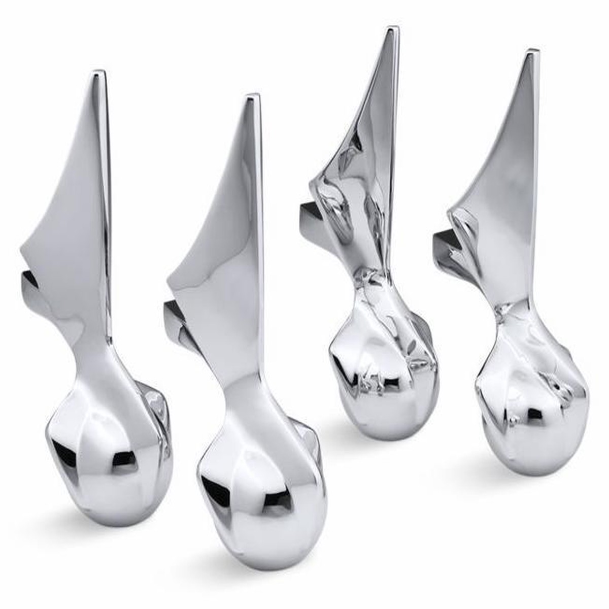 Antique Ball and Claw Tub Feet - Polished Chrome 102-CP Kohler