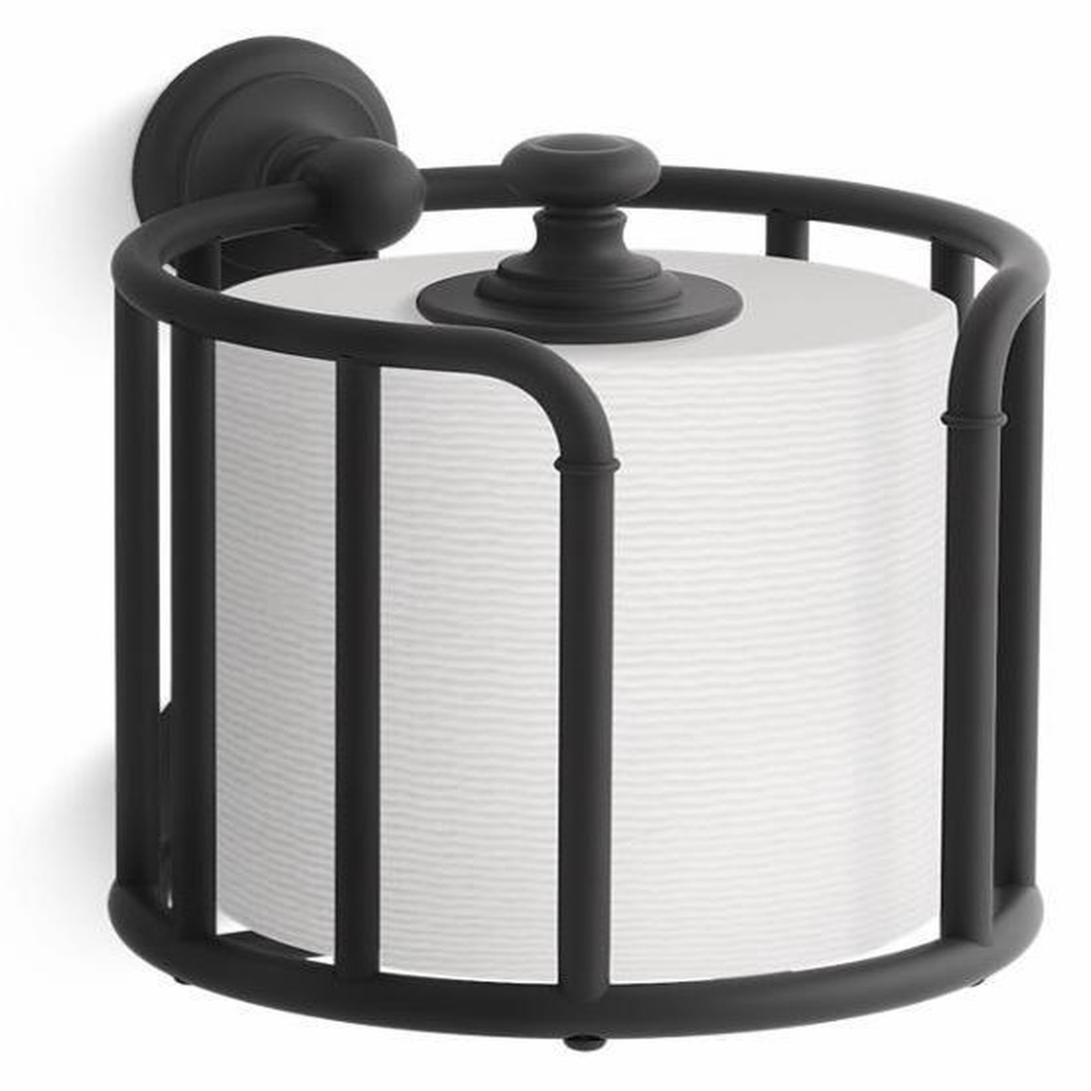 ARTIFACTS TISSUE CARRIAGE - Matte Black 72576-BL Kohler