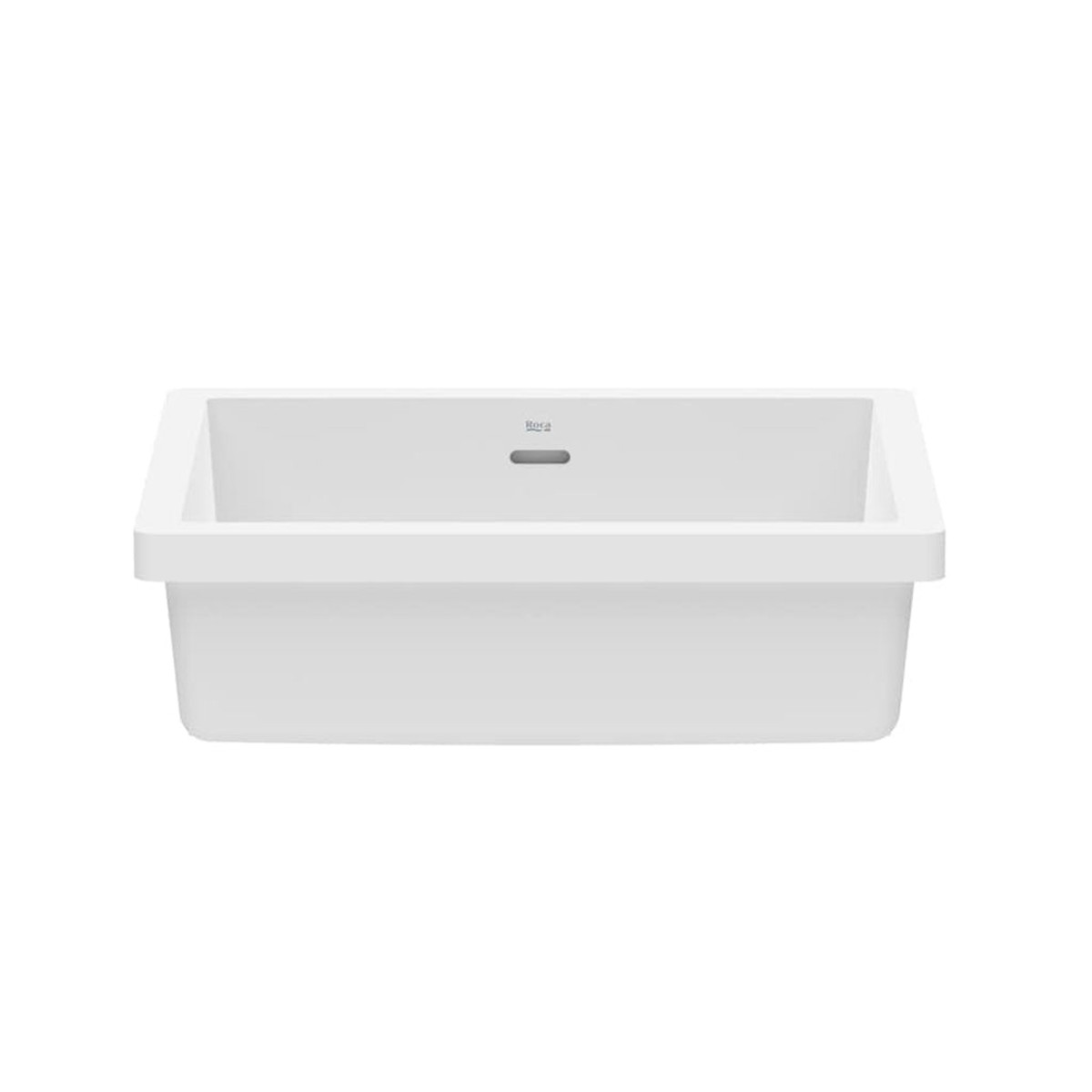 Sofia Rectangular Bathroom Sink - Under Mount - 20" Ceramic/White