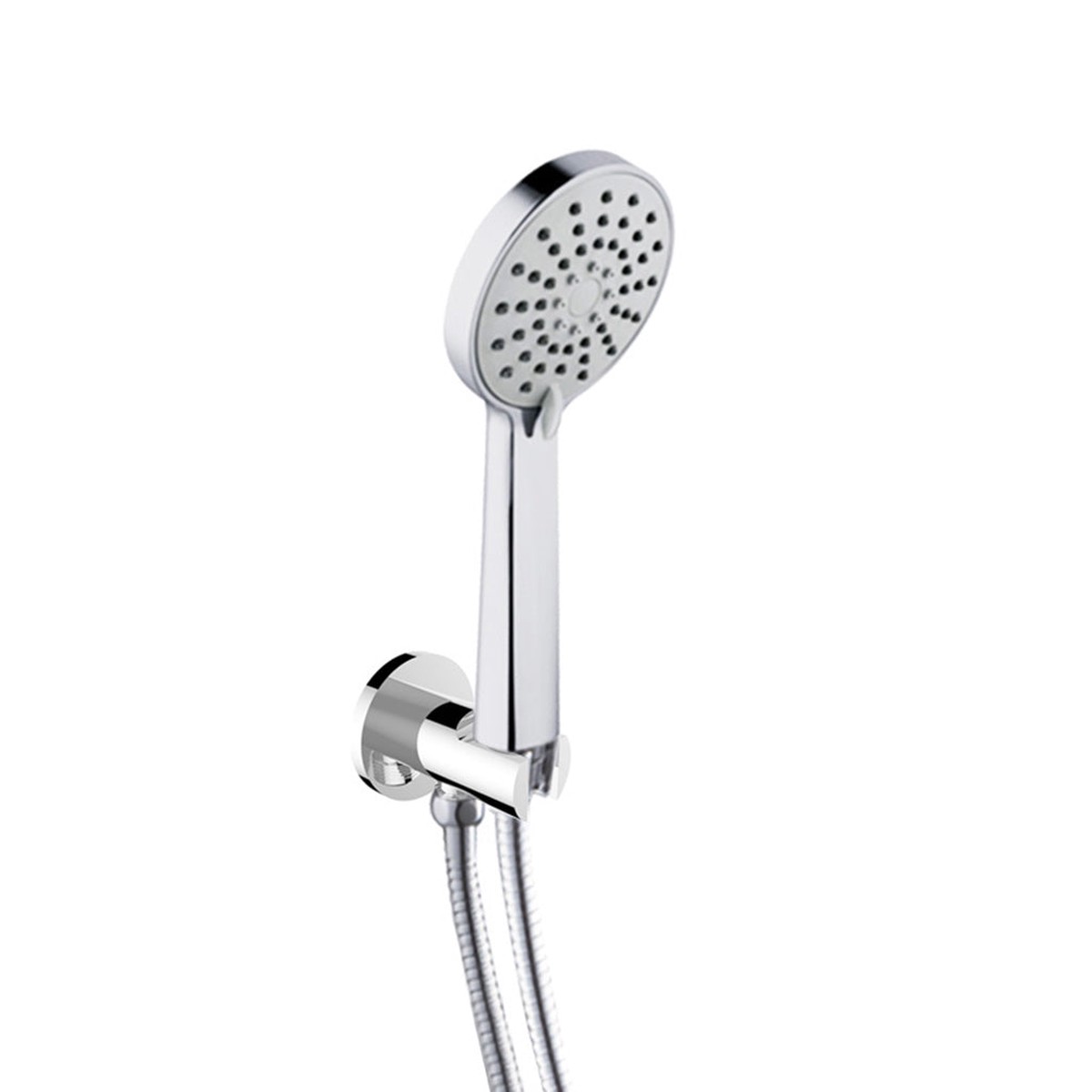 Acqua 3 Function Hand Shower Set - Wall Mount - 5" Plastic/Polished Chrome