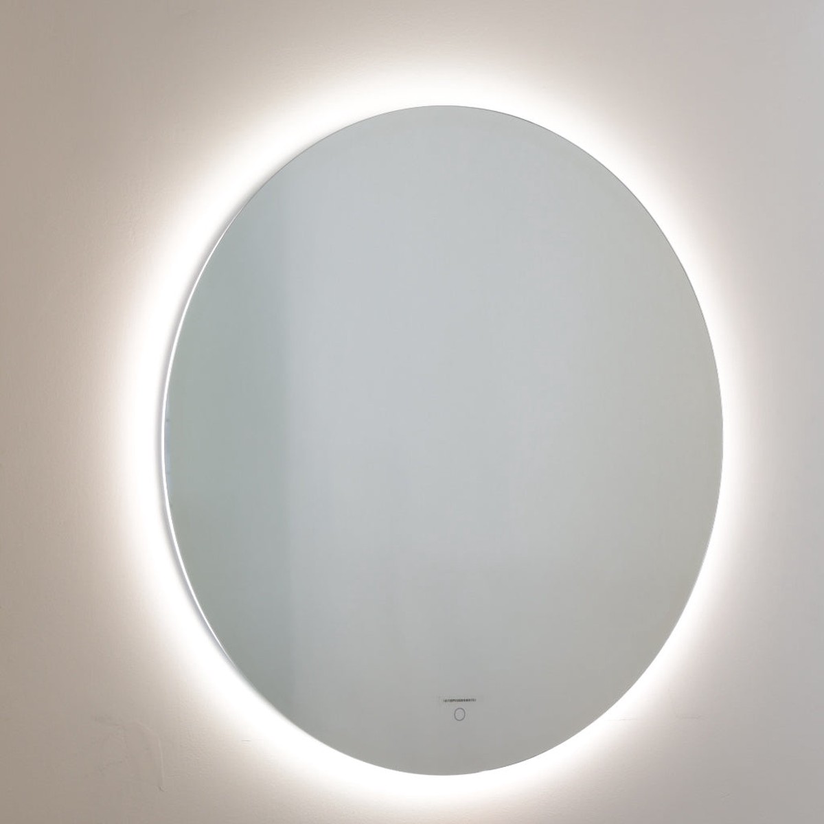 Diffusion Touch Switch Led Vanity Mirror - Wall Mount - 36" Glass/Glass