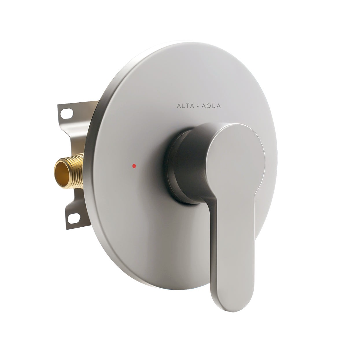 Alta Aqua AA-SH-R-PBV Pressure Balance Valve With Round Trim Kit