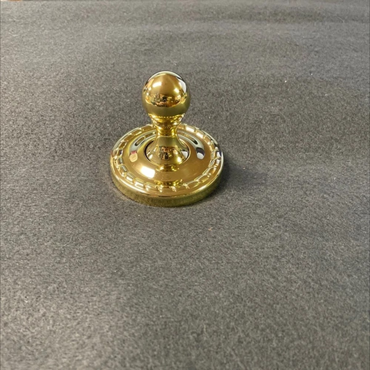 (5 Pack) Single Robe Hook Polished Brass
